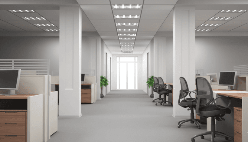 Testimonial office space after cleaning